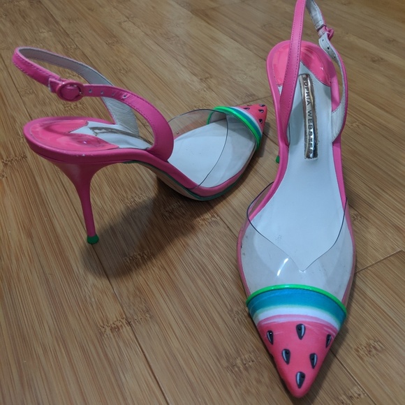 Sophia Webster Shoes - SOLD LN Sophia Webster Daria Watermelon Sandals 38